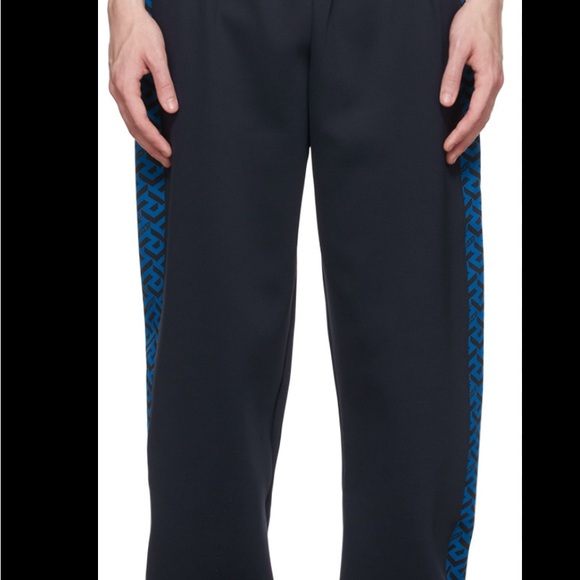 NWT Versace Greca BlueNavy + Sapphire Joggers - Picture 10 of 10